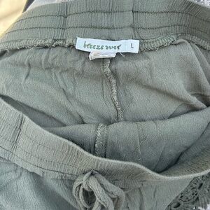 Women's Green Shorts